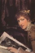 Alma-Tadema, Sir Lawrence Interrupted (mk23) Spain oil painting artist